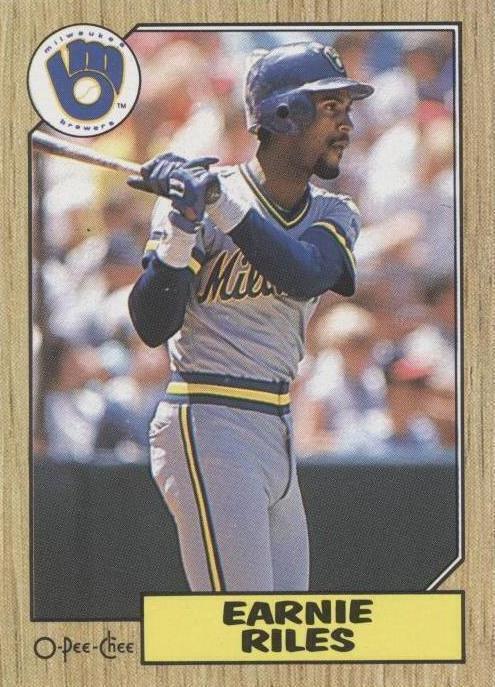 1987 O-Pee-Chee - Ernest Riles #318