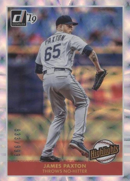 2019 Panini Donruss — Джеймс Пэкстон #H4