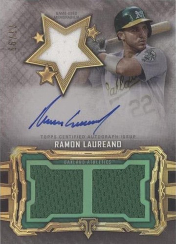 2020 Topps Triple Threads - Ramon Laureano #RFPAR-RL