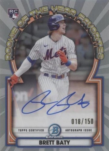 2023 Bowman - Brett Baty #ROY-BBY