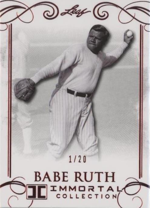 2017 Leaf Babe Ruth Immortal Collection - Babe Ruth #39