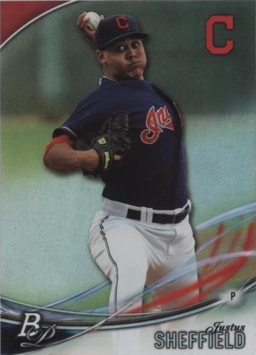 2016 Bowman Platinum - Justus Sheffield #TP-JS