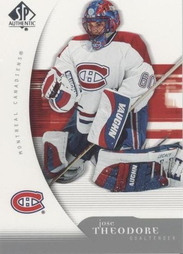 2005-06 SP Authentic - Jose Theodore #51
