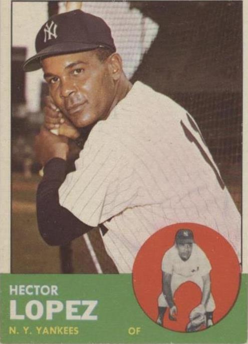 1963 Topps - Hector Lopez #92