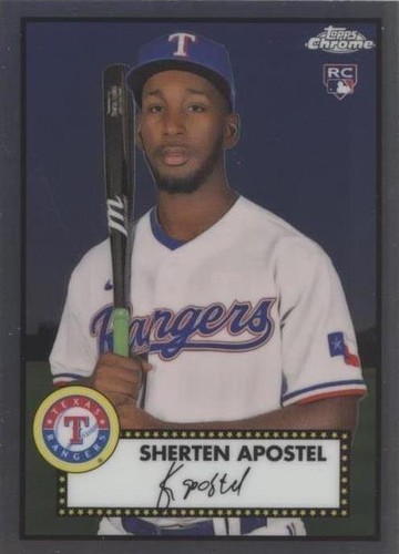 2021 Topps Chrome Platinum Anniversary - Sherten Apostel #95