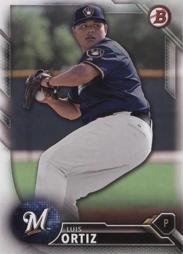 2016 Bowman Draft - Luis Ortiz #BD-158