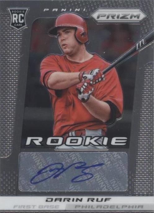 2013 Panini Prizm - Darin Ruf #RDR