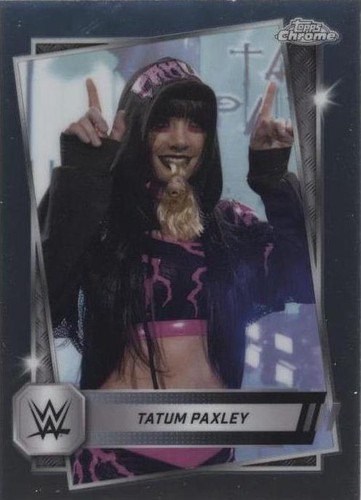 2025 Topps Chrome WWE Tatum Paxley #105 X-Fractor | eBay