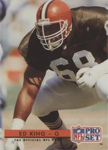 1992 Pro Set Ed King #140