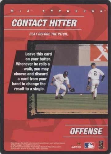 2001 MLB Showdown - Bernie Williams Derek Jeter #S4