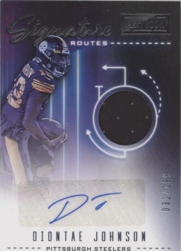 2020 Panini Playbook Diontae Johnson #SR-DJ