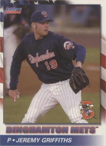 2002 Choice Binghamton Mets - Jeremy Griffiths #14