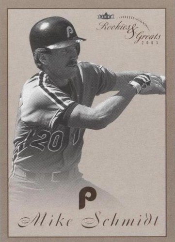 2003 Fleer Rookies & Greats - Mike Schmidt #64