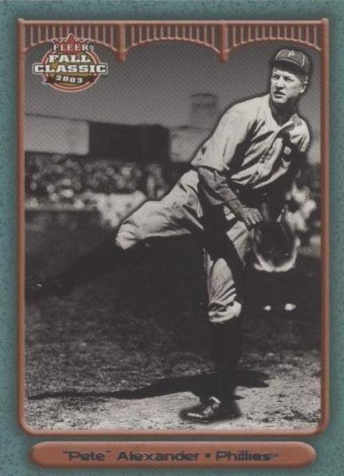 2003 Fleer Fall Classic - Grover Alexander #58