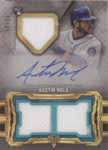 2020 Topps Triple Threads - Austin Nola #RFPAR-AN