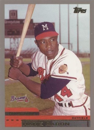 2000 Topps - Hank Aaron #44