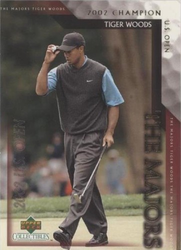 2002 Upper Deck Collectibles Tiger Woods: The Majors - Tiger Woods #TWM-12