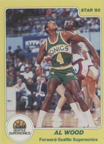 1984-85 Star - Al Wood #124