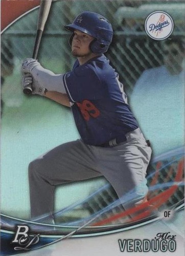 2016 Bowman Platinum - Alex Verdugo #TP-AV