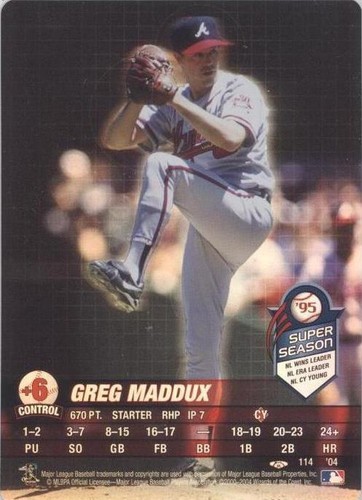 2004 MLB Showdown Trading Deadline - Greg Maddux #114