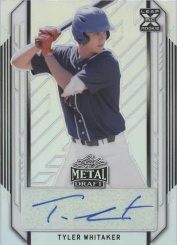 2021 Leaf Metal Draft - Tyler Whitaker #BA-TW1