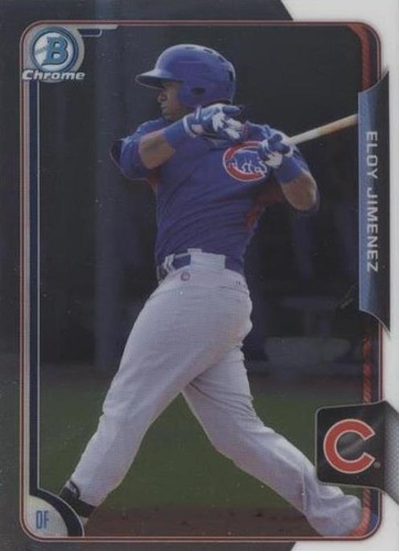 2015 Bowman Chrome - Eloy Jimenez #BCP186