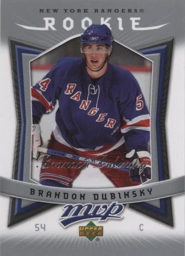 2007-08 Upper Deck MVP - Brandon Dubinsky #343
