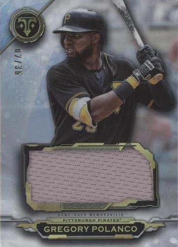 2019 Topps Triple Threads - Gregory Polanco #SJR-GP1