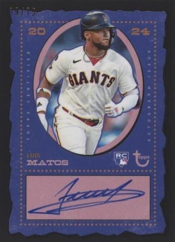 2024 Topps Brooklyn Collection - Luis Matos #AC-LM