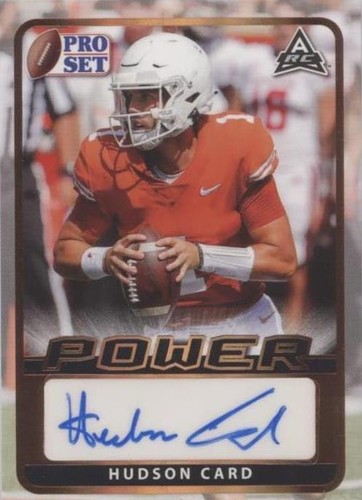 2021 Leaf Pro Set Power Hudson Card #BA-HC1