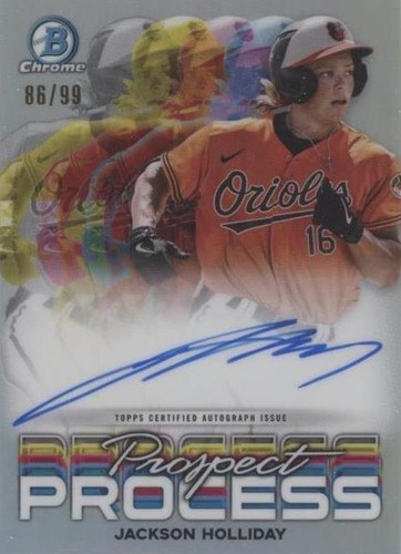 22 Jackson Holliday [Speckle Refractor] #BSR-20 2024 Bowman