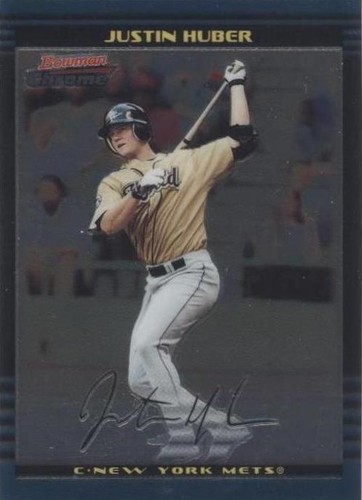 2002 Bowman Chrome Draft Picks & Prospects - Justin Huber #BDP152