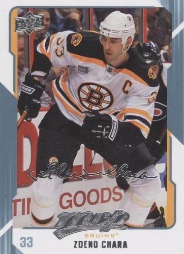 2008-09 Upper Deck MVP - Zdeno Chara #23