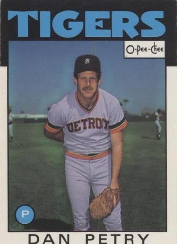 1986 O-Pee-Chee - Dan Petry #216