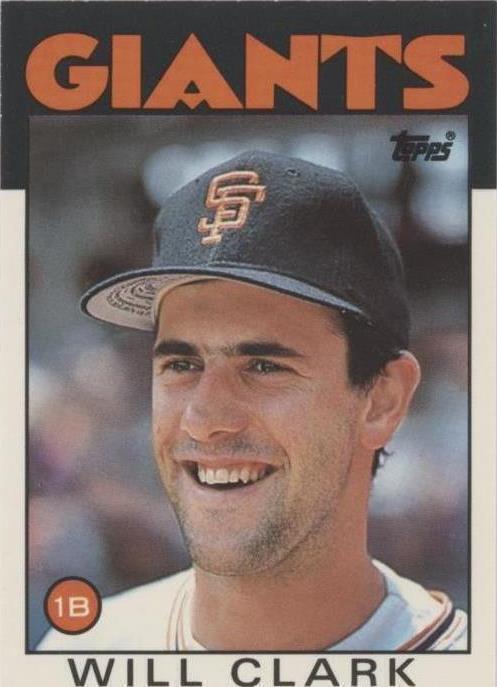 Topps Traded 1986 - Will Clark #24T