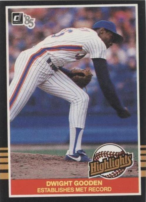 1985 Donruss Highlights - Дуайт Гуден #32