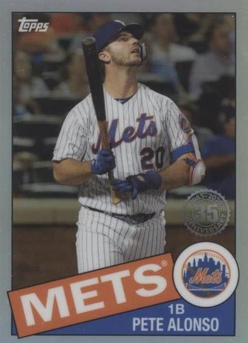 2020 Topps Chrome - Pete Alonso #85TC-18