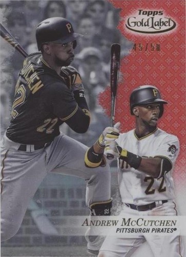 2017 Topps Gold Label - Andrew McCutchen #63