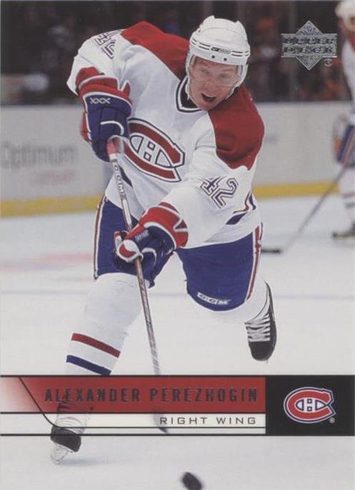 2006-07 Upper Deck - Alexander Perezhogin #105