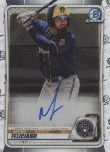 2020 Bowman - Mario Feliciano #CPA-MF