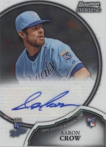 2011 Bowman Sterling - Aaron Crow #11