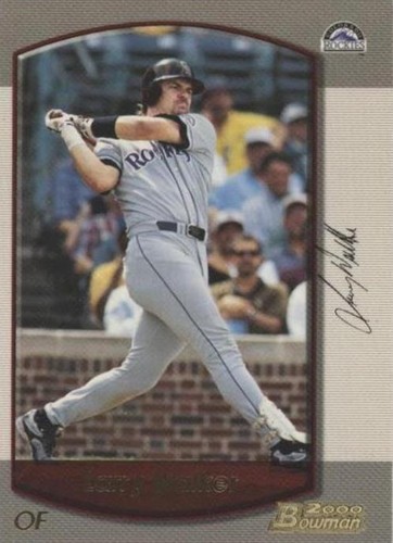2000 Bowman - Larry Walker #96