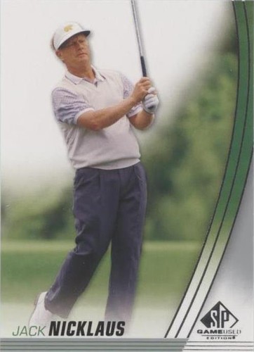 2021 SP Game Used - Jack Nicklaus #25