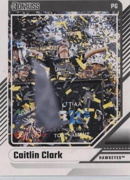 2024 Panini Donruss Caitlin Clark #14 Rookie Card Base Edition - Collectible Basketball Card