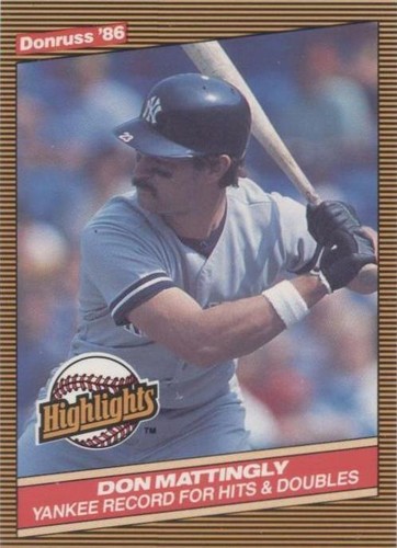 1986 Donruss Highlights - Don Mattingly #53
