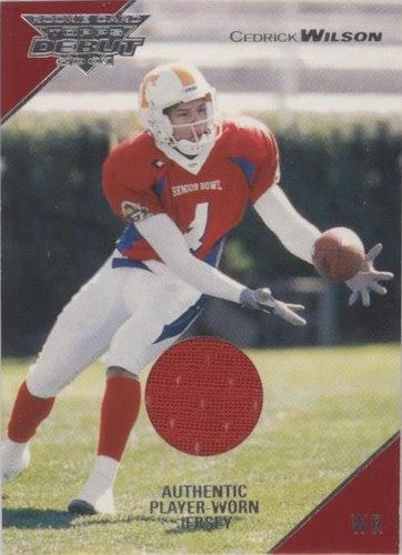 2001 Topps Debut Cedrick Wilson #112