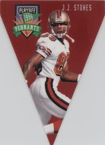 1996 Playoff Pennants J.J. Stokes #73