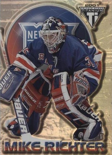 2000-01 Pacific Private Stock Titanium - Mike Richter #63