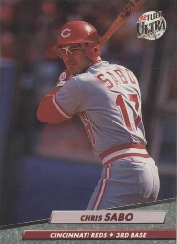 1992 Fleer Ultra - Chris Sabo #197
