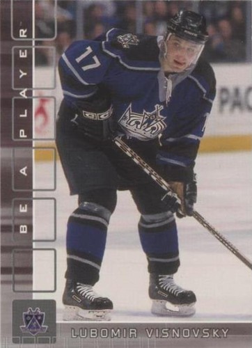 2001-02 In the Game Be A Player Memorabilia - Lubomir Visnovsky #51